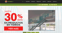 Desktop Screenshot of favimet.com